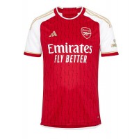 Camiseta Arsenal Riccardo Calafiori #33 Primera Equipación Replica 2024-25 mangas cortas